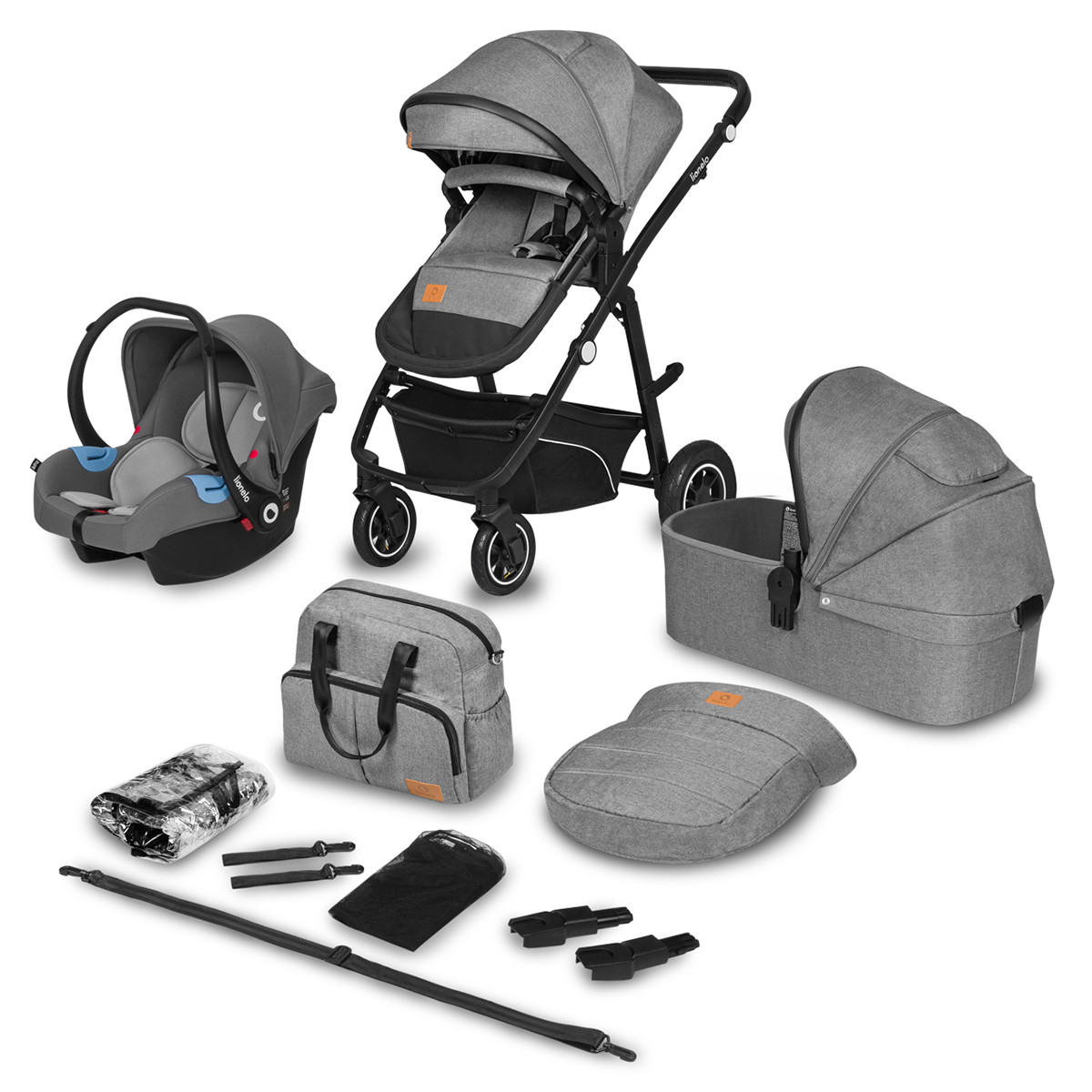 Lionelo kolica Bianka 3/1, Grey