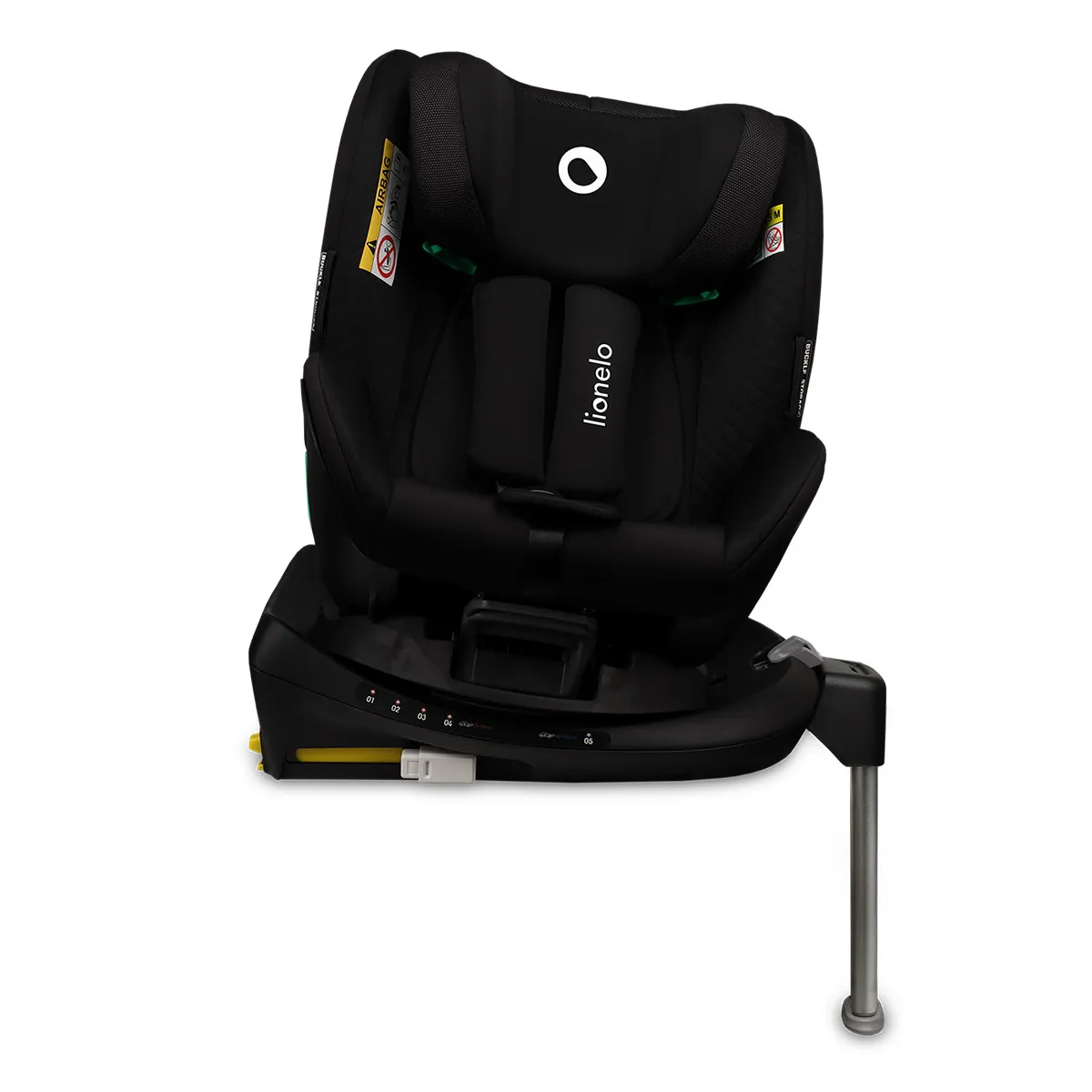 Lionelo autosedište Antoon 0-19kg, Black Onyx