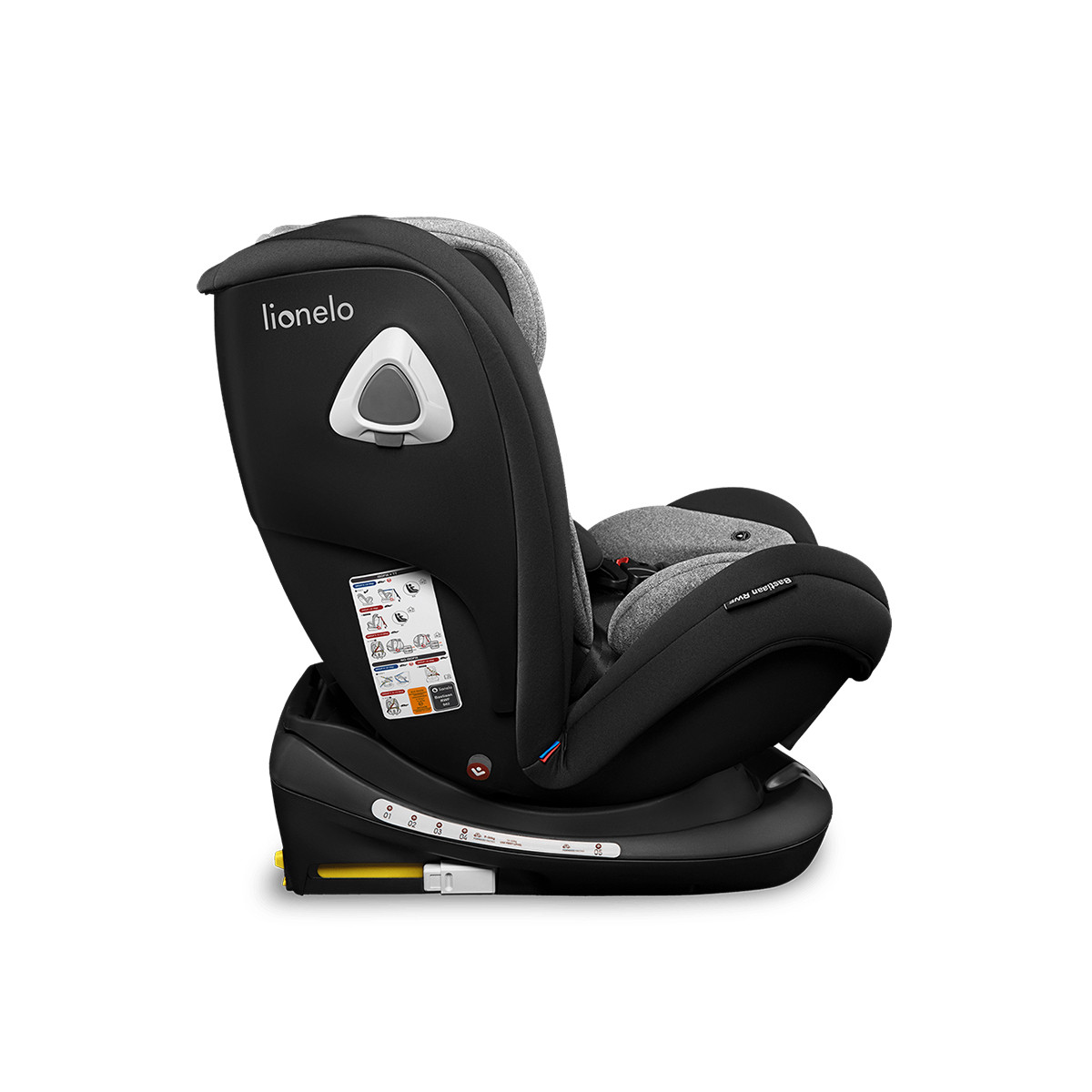 Lionelo autosedište Bastiaan Isofix 360, 0-36m, Black
