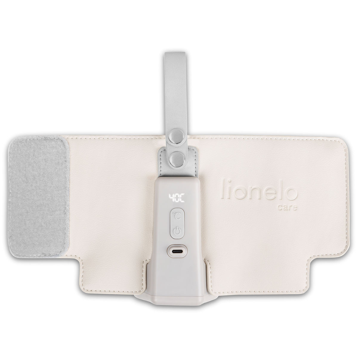 Lionelo prenosni grejač za flašice, Beige Sand