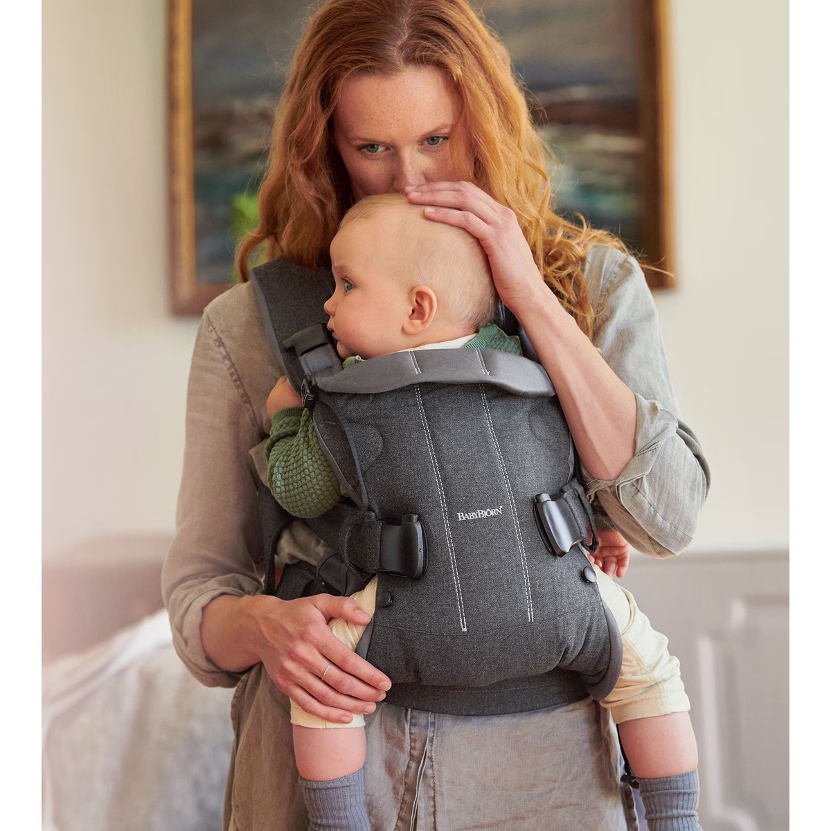 BabyBjörn nosiljka One tamno siva