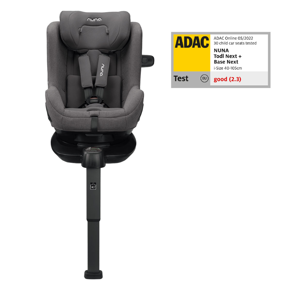 Nuna autosedište Todl next, Granite, 40-105cm