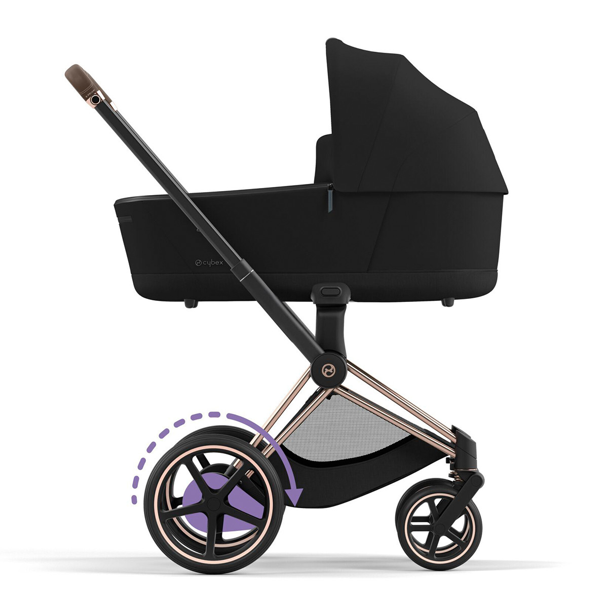 Cybex kolica E-Priam, Rose Gold