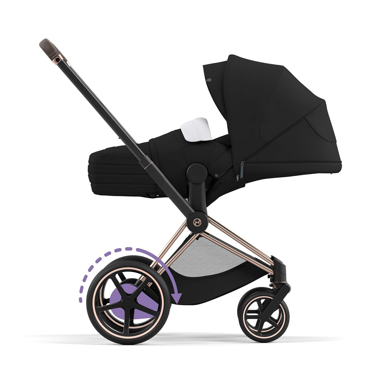 Cybex kolica E-Priam, Rose Gold