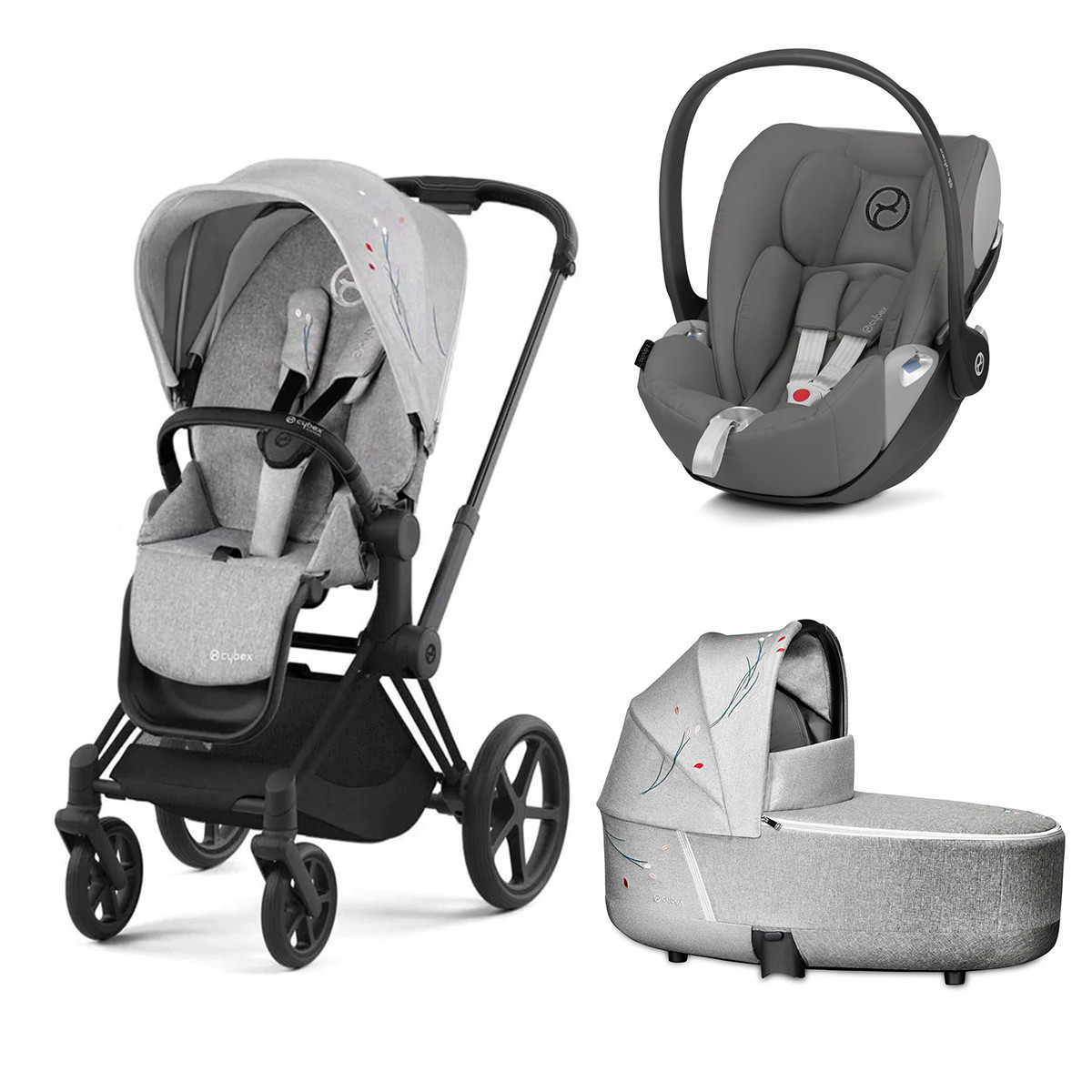 Cybex Priam kolica, Koi mid Grey