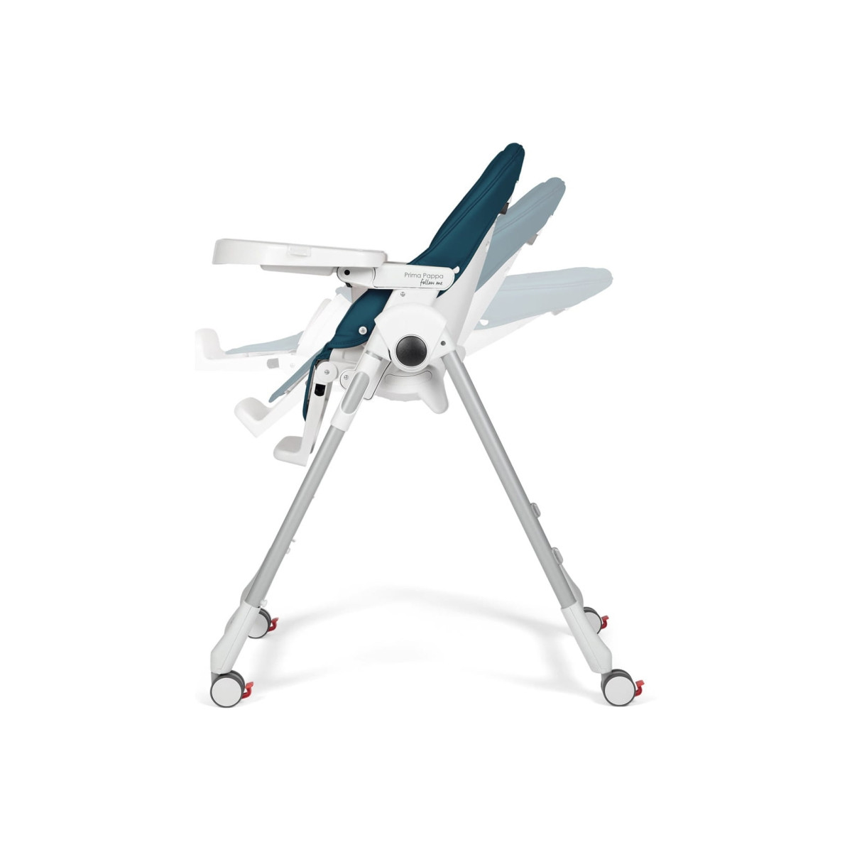 Pegperego hranilica Prima Pappa Follow Me Petrolio Plus