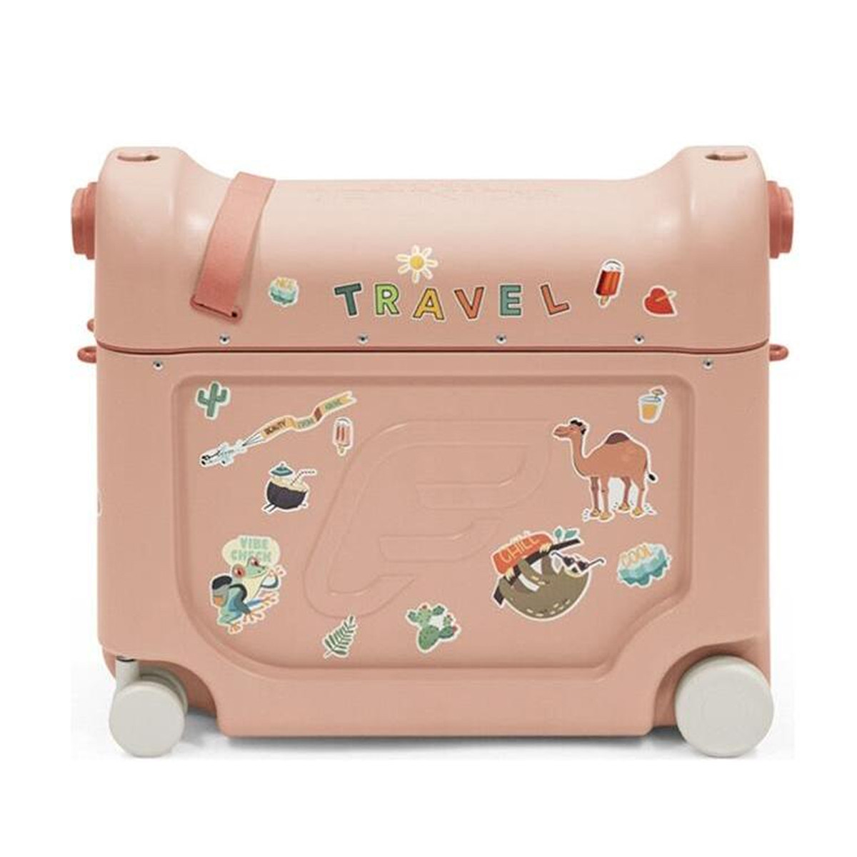 Stokke putni krevet/kofer, Coral Pink