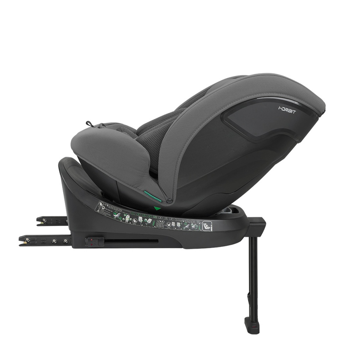 Kikka Boo auto sedište i-Orbitt premium Dark Grey 40-150cm