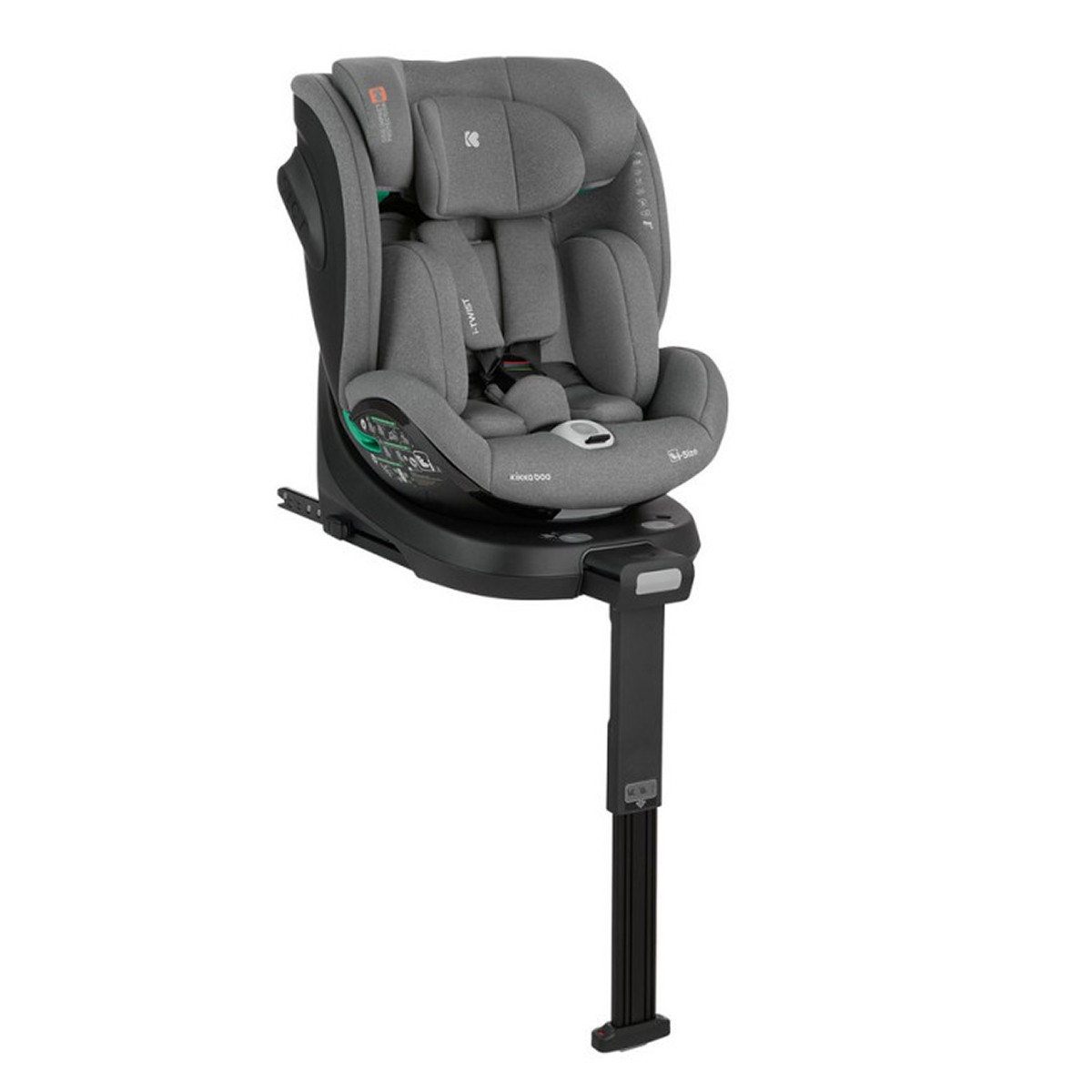 Kikka Boo auto sedište i-Twistpremium ISOFIX  Dark Grey 40-