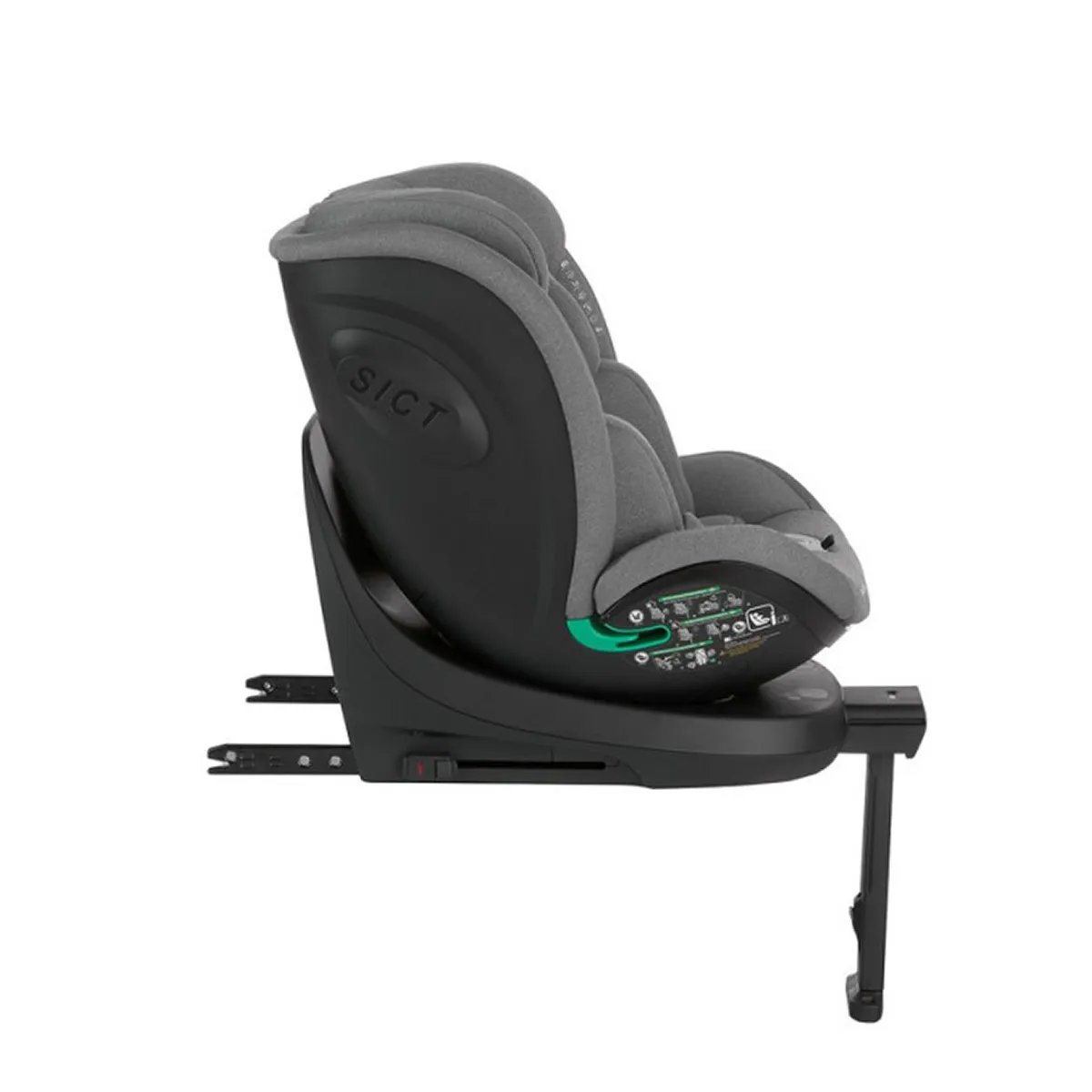 Kikka Boo auto sedište i-Twistt premium Dark Grey 40-150cm