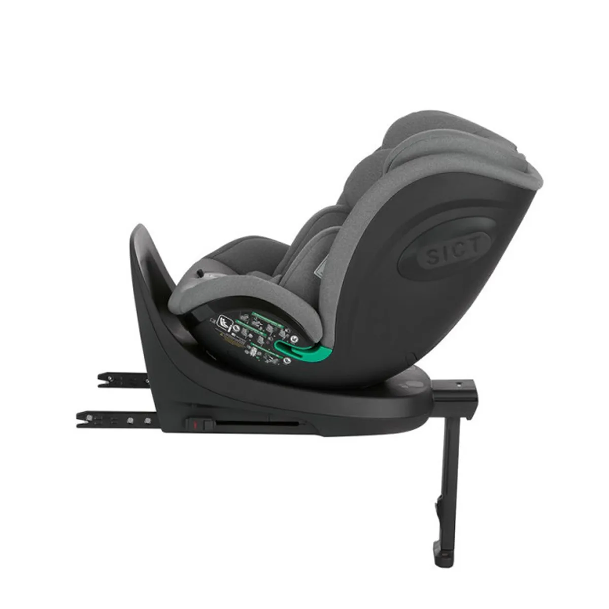 Kikka Boo auto sedište i-Twistt premium Dark Grey 40-150cm