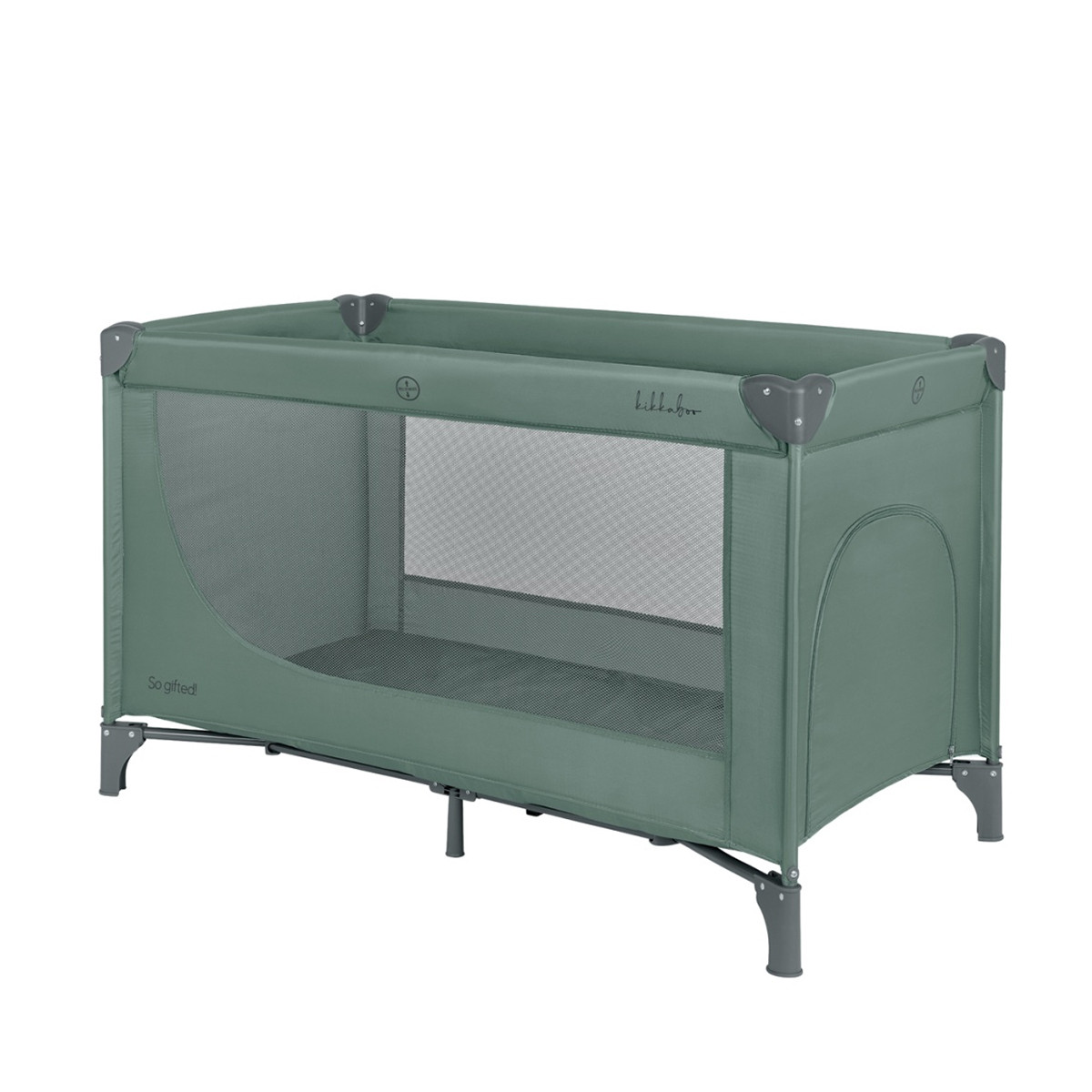 Kikka Boo prenosivi krevetac So Gifted premium, Green