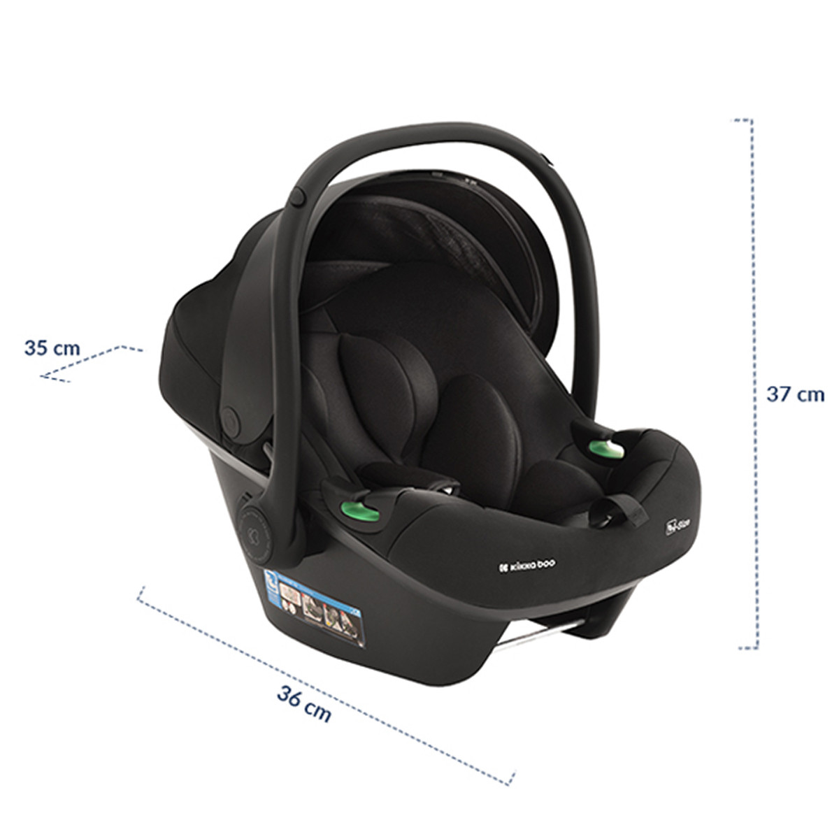 Kikka Boo auto sedište i-PrimeBlack 40-87cm