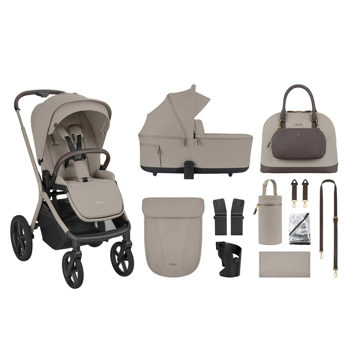 Kikka Boo kolica Goya 2u1 Platinum Champagne