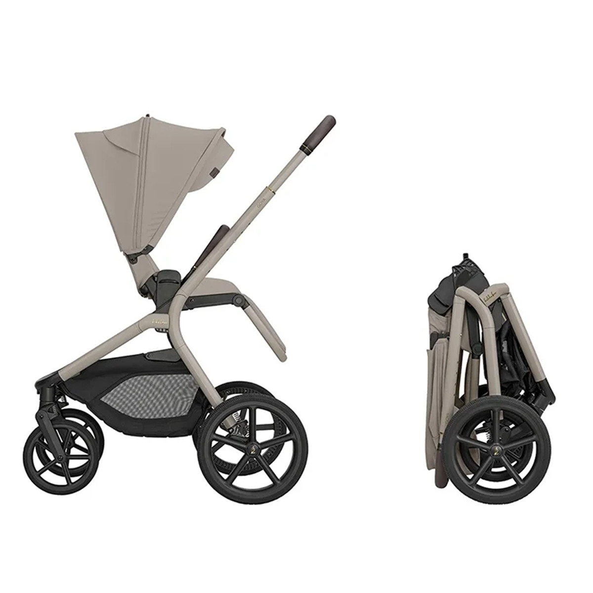 Kikka Boo kolica Goya 2u1 Platinum Champagne
