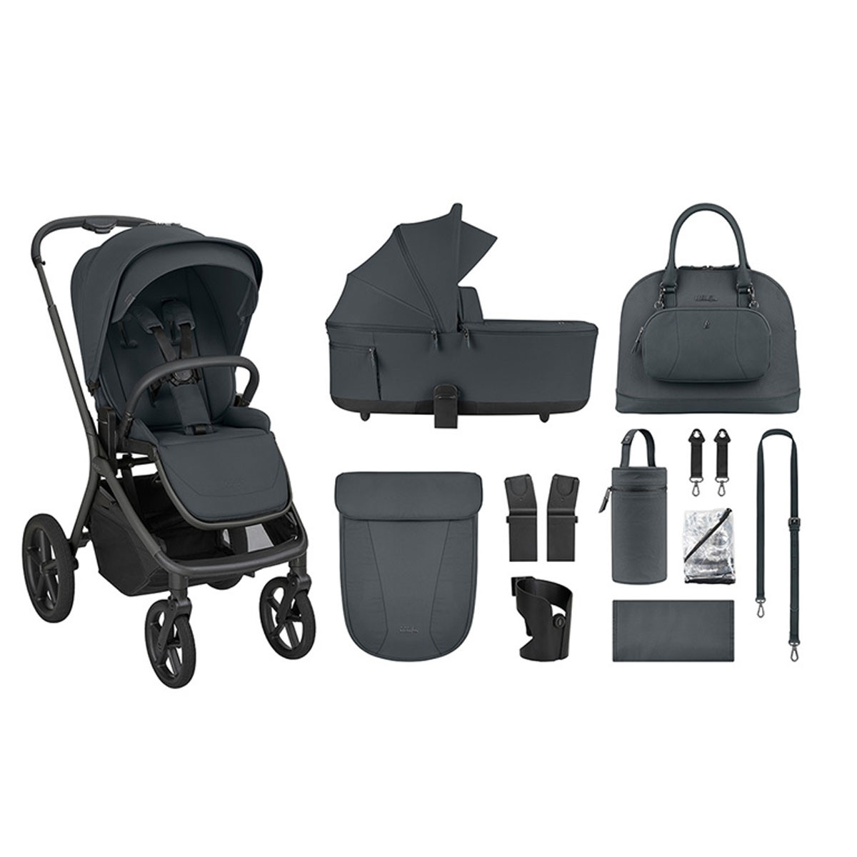 Kikka Boo kolica Goya 2u1 Platinum Graphite