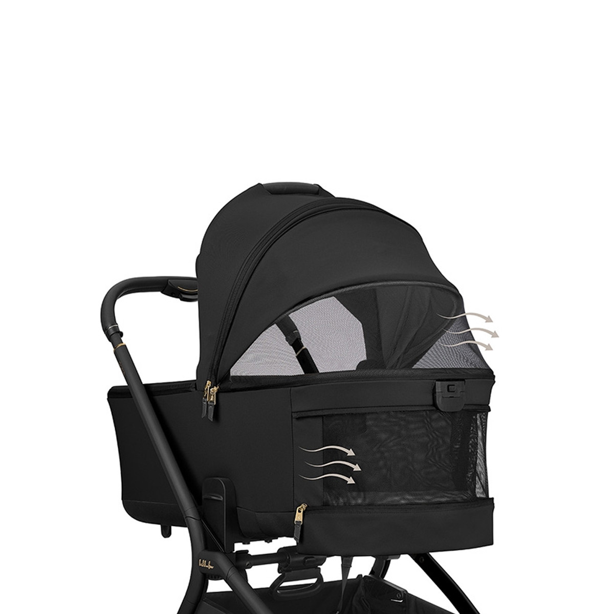 Kikka Boo kolica Goya 2u1 Platinum Noir