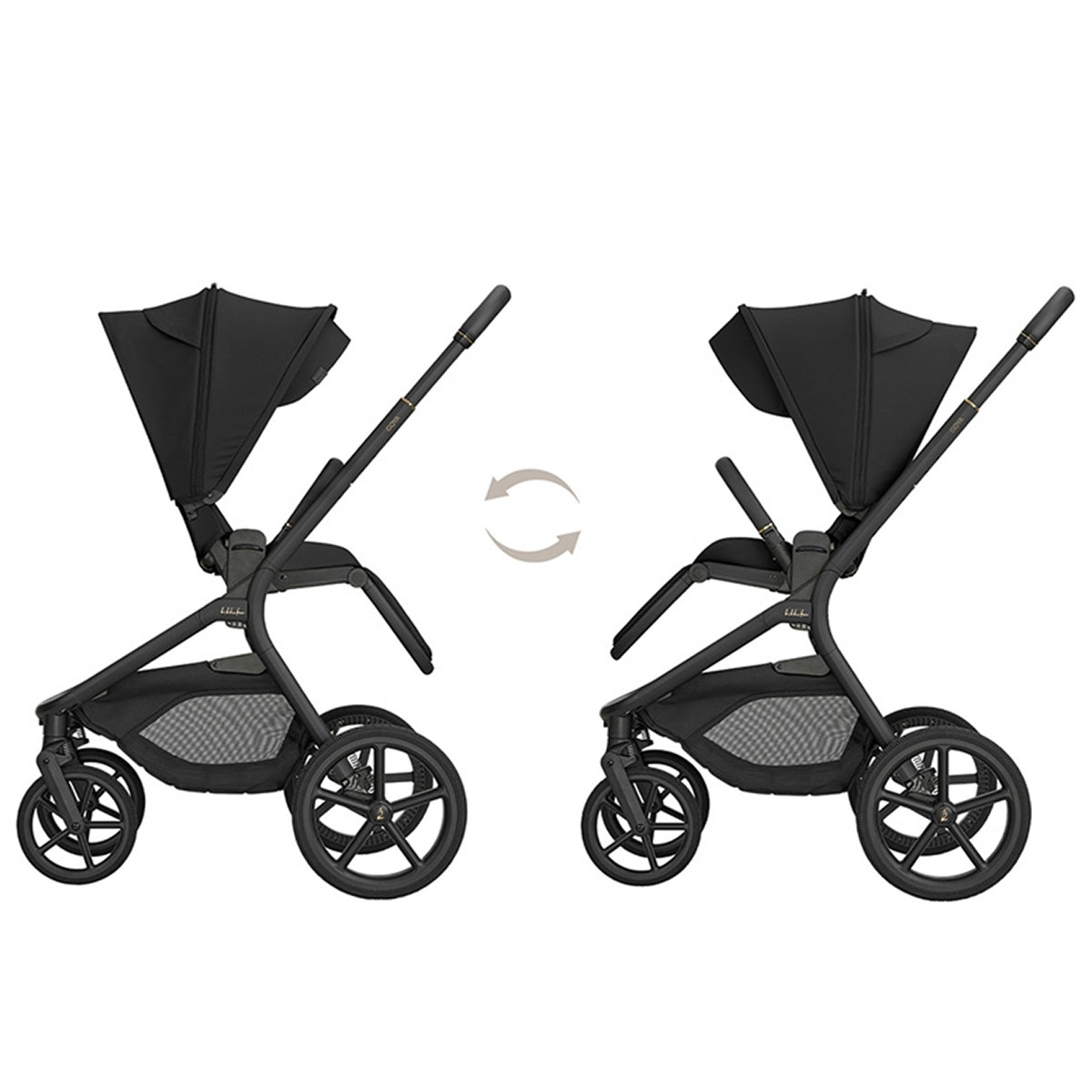 Kikka Boo kolica Goya 2u1 Platinum Noir