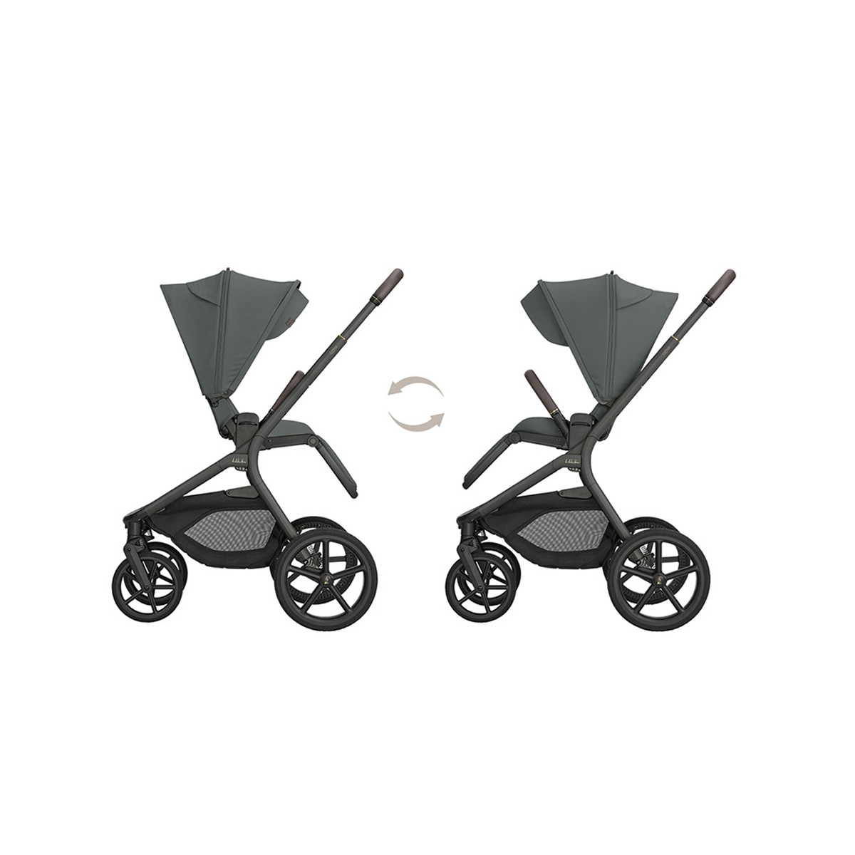 Kikka Boo kolica Goya 2u1 Platinum Olive