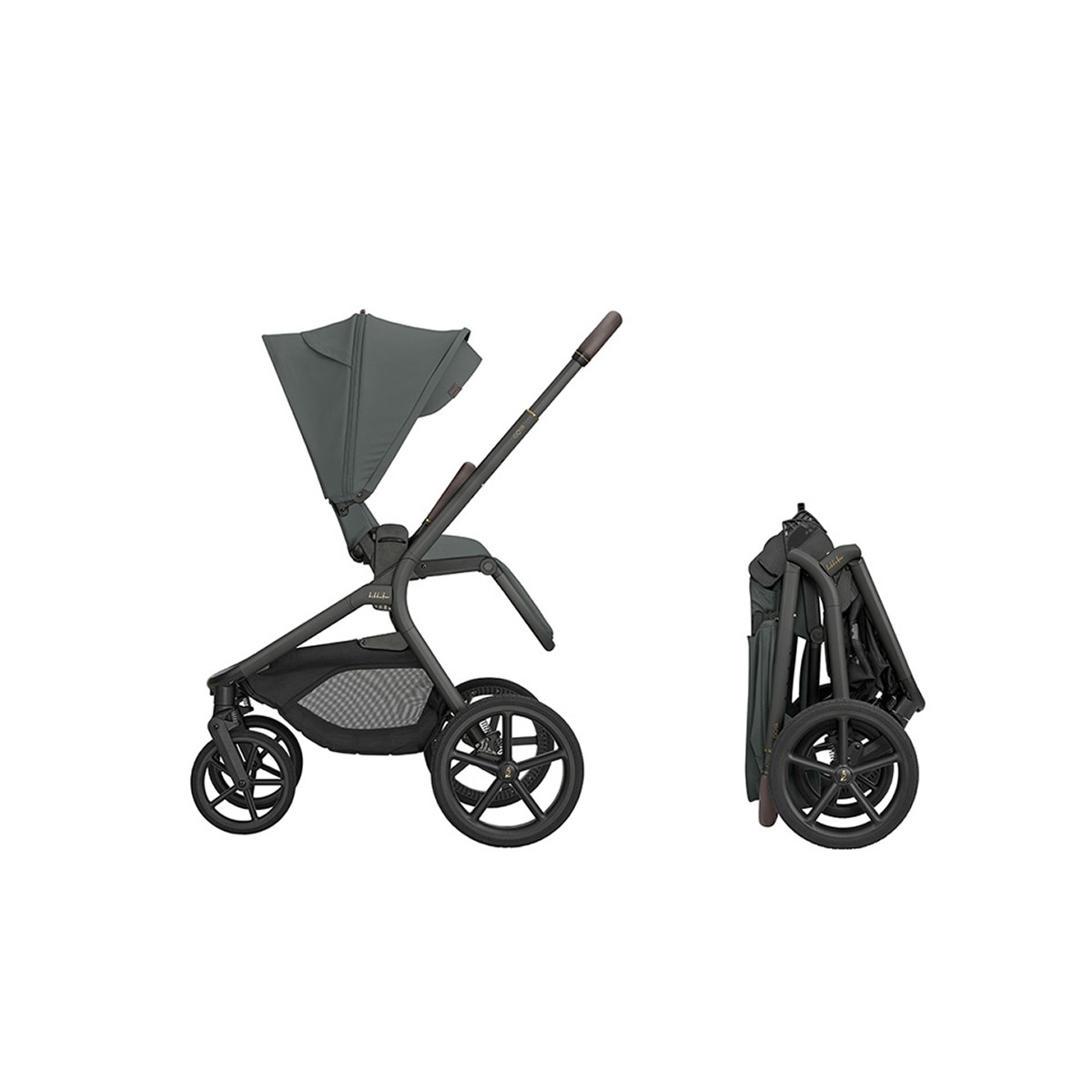 Kikka Boo kolica Goya 2u1 Platinum Olive