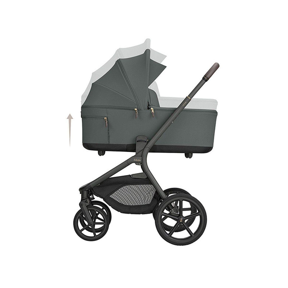 Kikka Boo kolica Goya 2u1 Platinum Olive