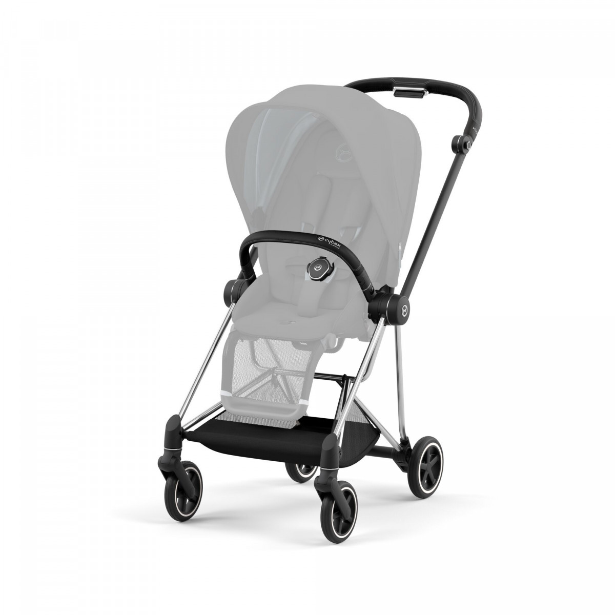 Cybex Mios ram Chrome & Black