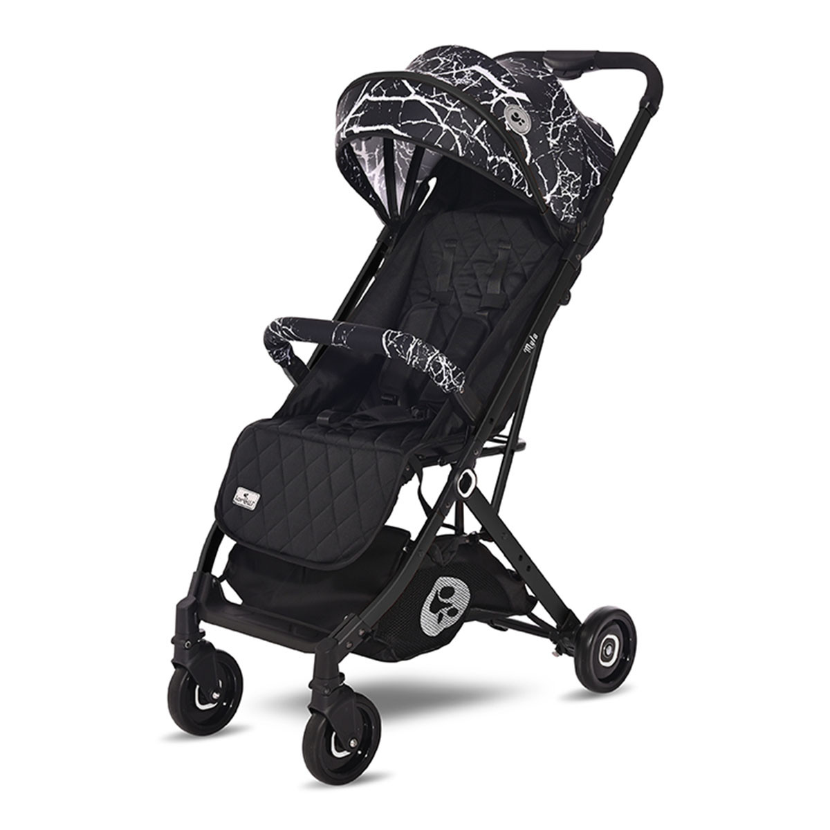 Lorelli kolica Myla Black Marble, 0m+ Jungle Baby