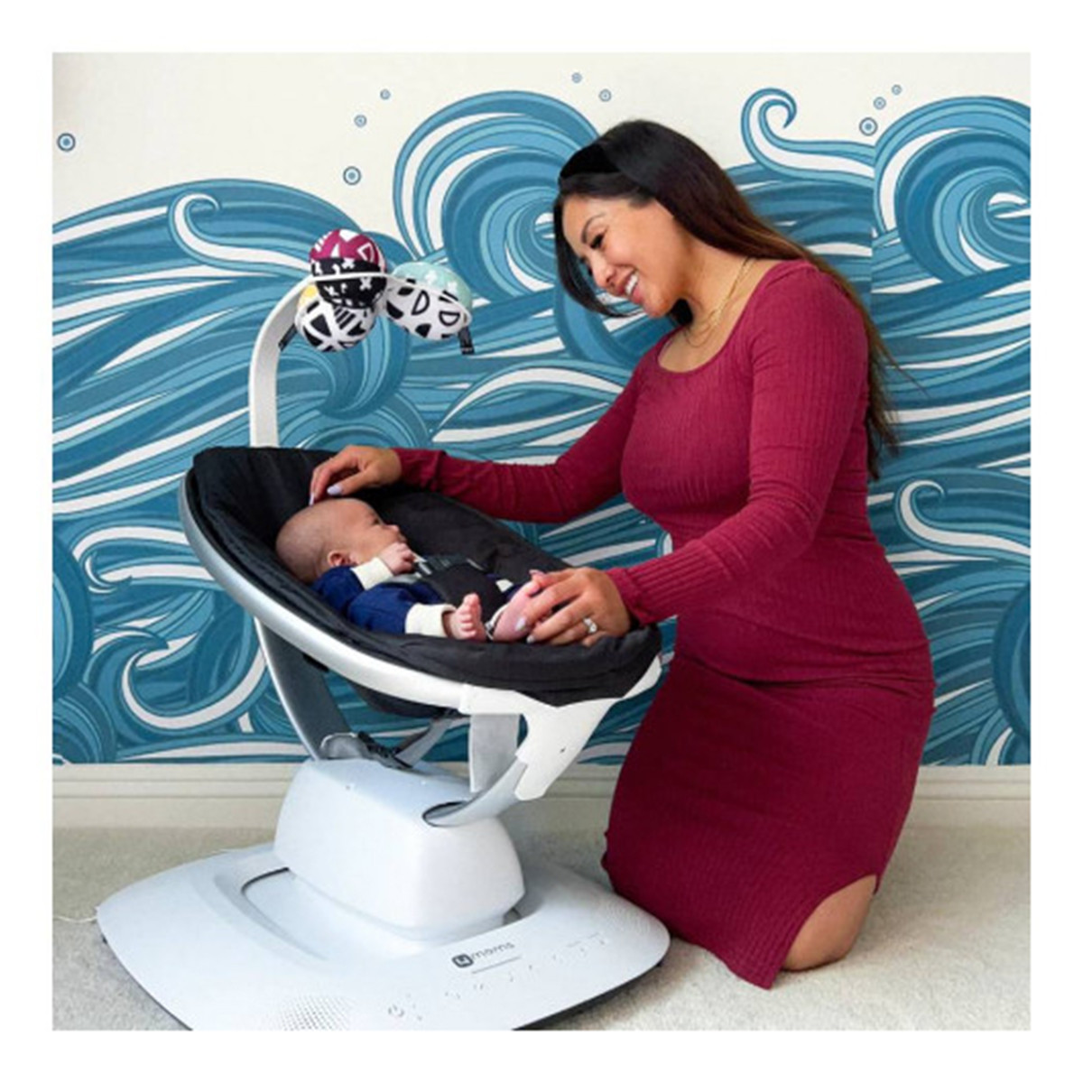 4Moms njihalica Mamaroo 5.0, Black