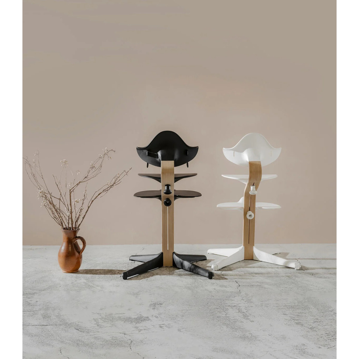 Stokke stolica Nomi, Natural/White