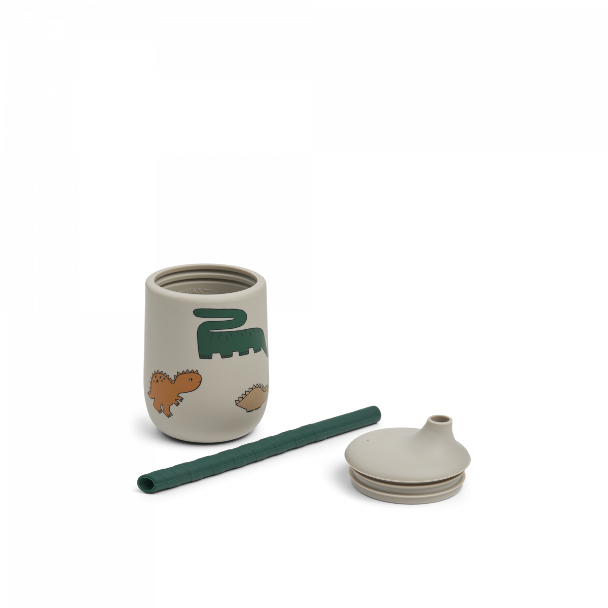 Liewood silikonska flašica, 230ml