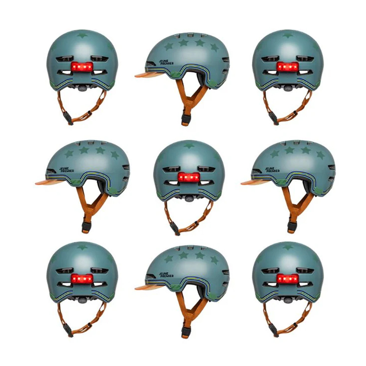 Jeune Premier kaciga Groen, 50-56