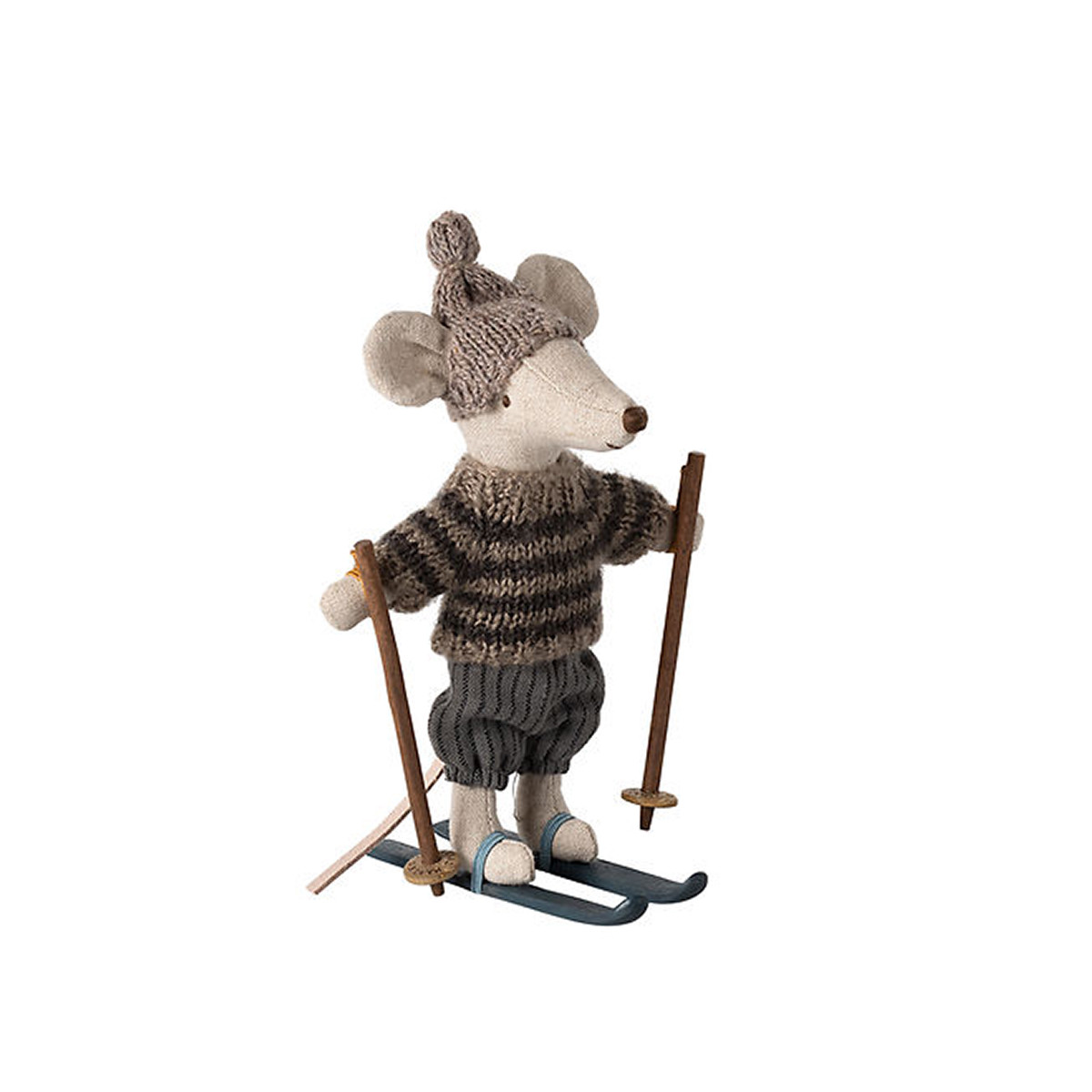 Maileg miš sa skijama