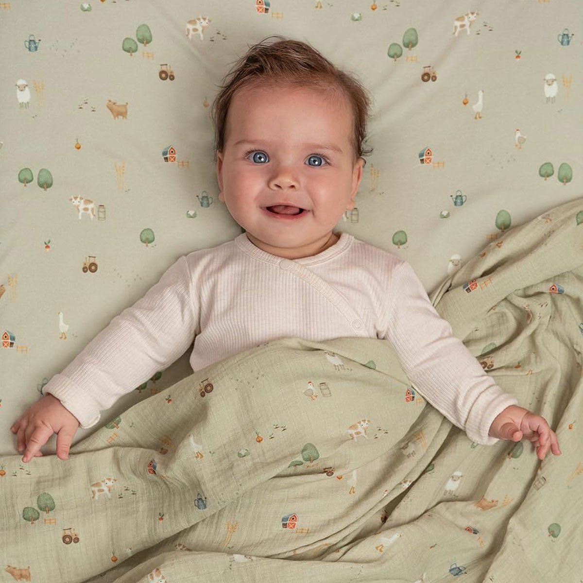 Little Dutch prekrivač, 120x120cm