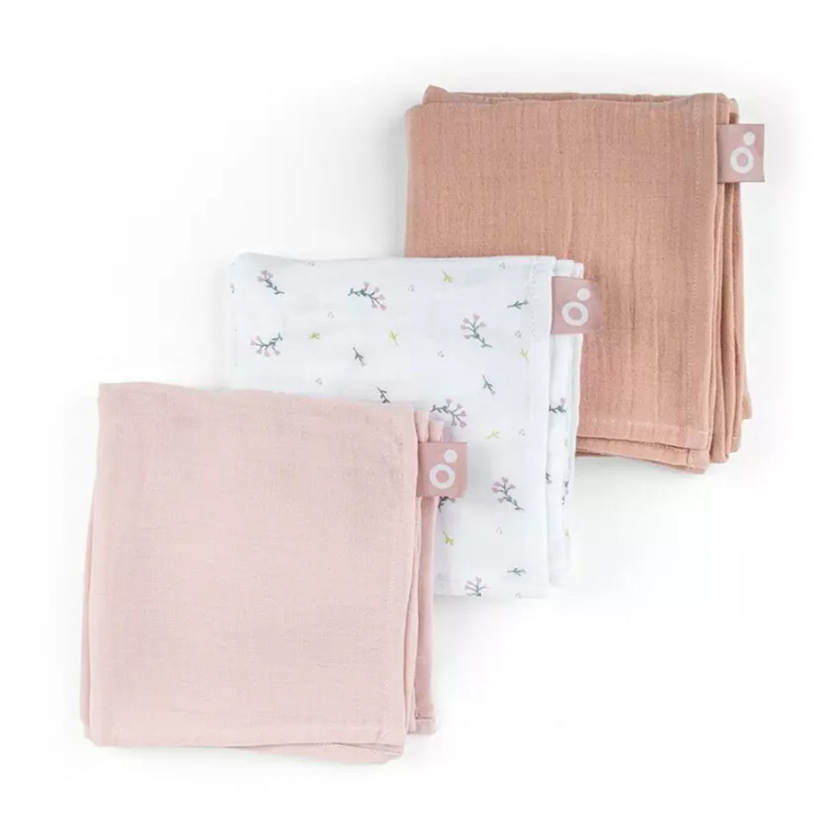 Doomoo muslin pelene Flower pink 3/1