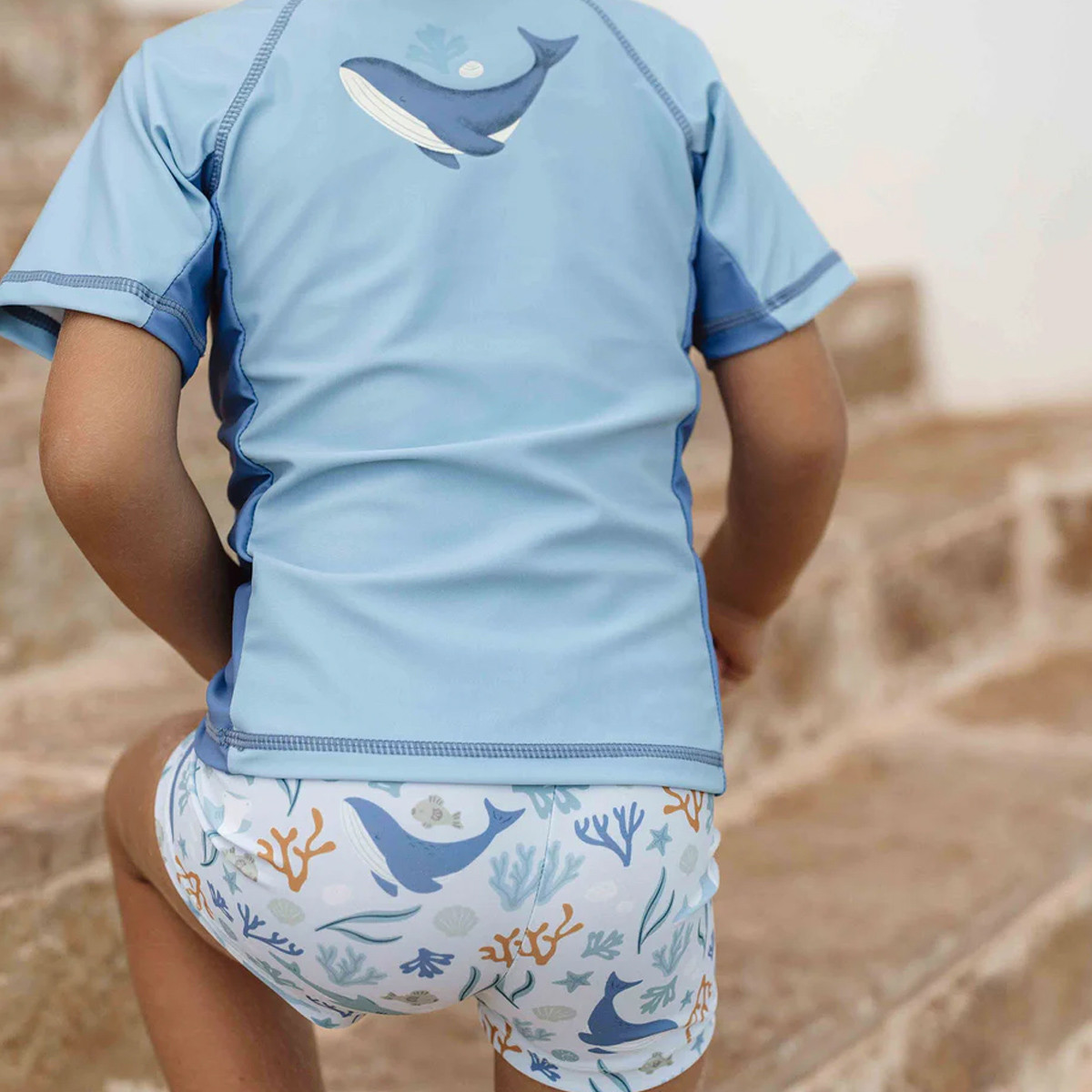 Little Dutch šorts za kupanje Coral Sea