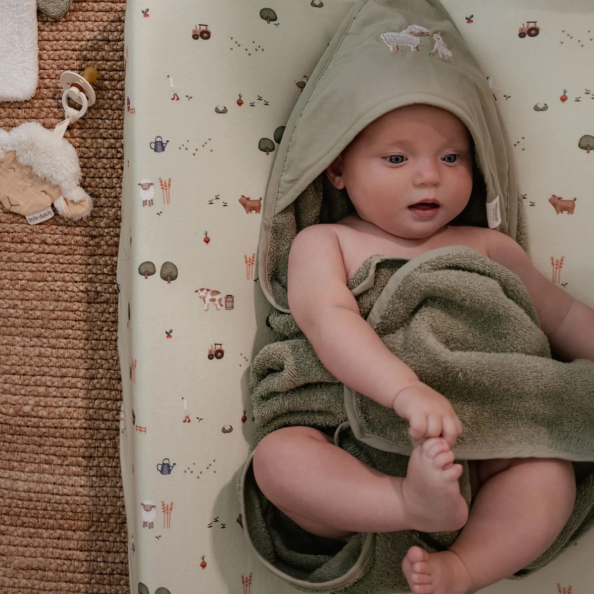 Little Dutch peškir Little Farm, 75x75cm