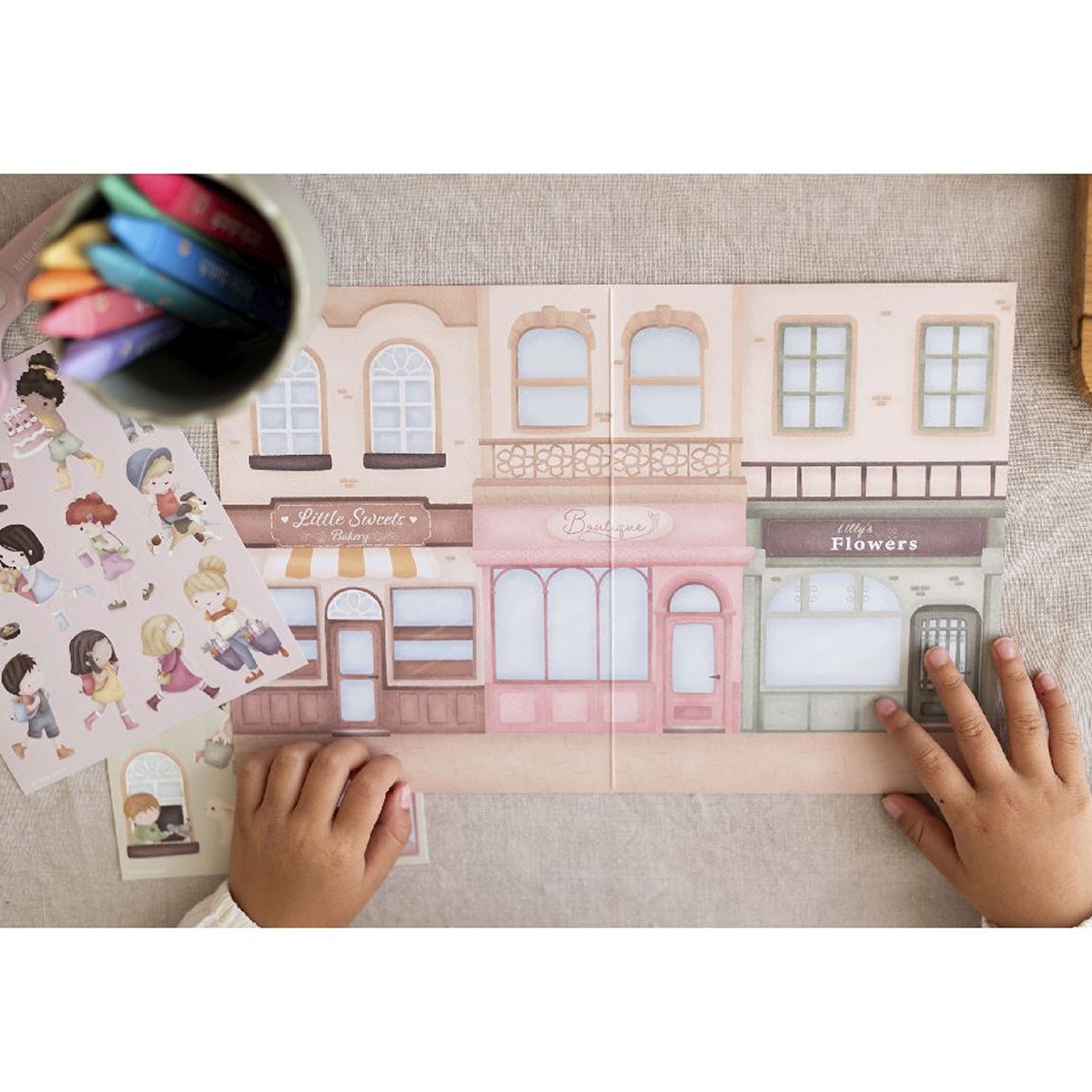 Little Dutch knjiga sa nalepnicana