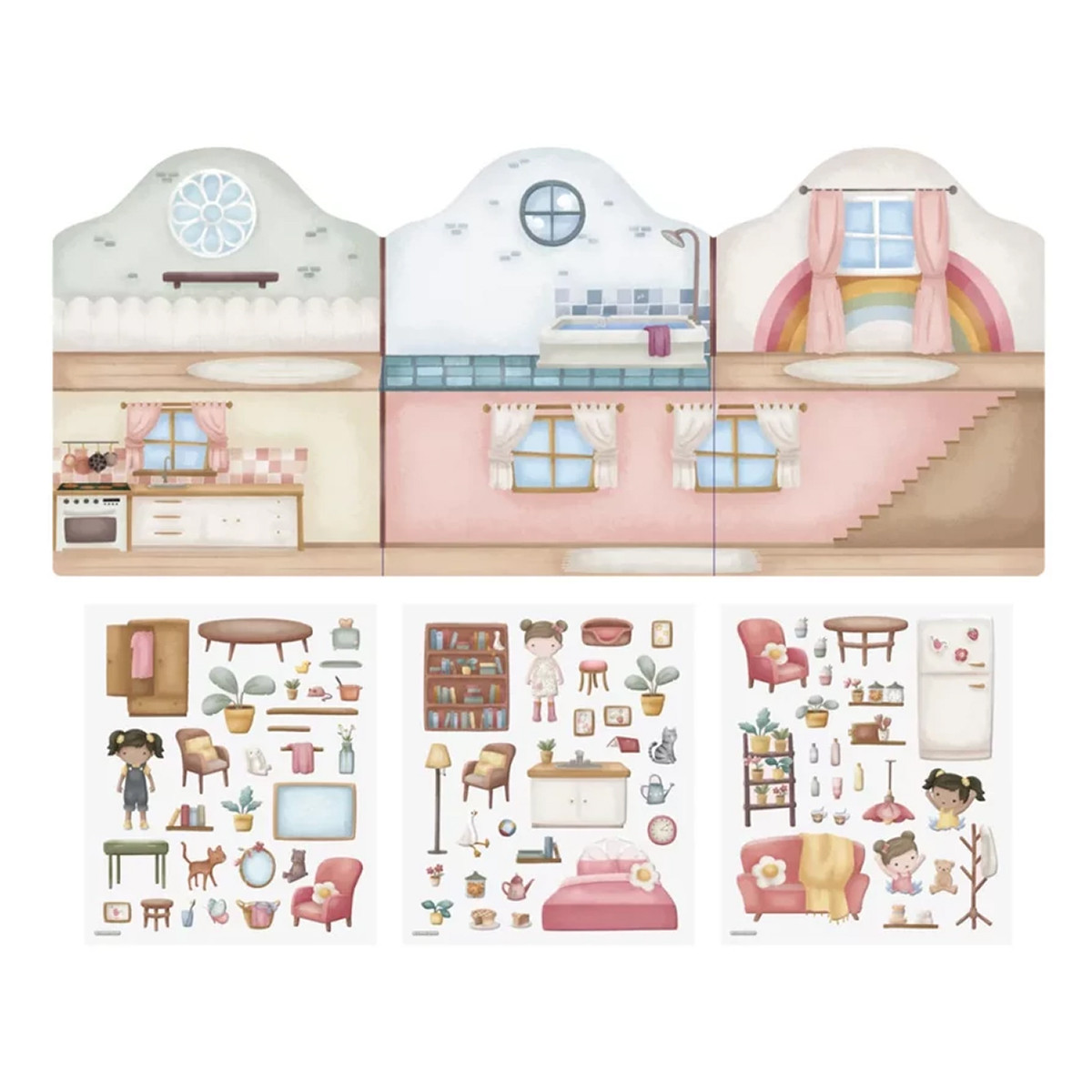 Little Dutch knjiga sa nalepnicana