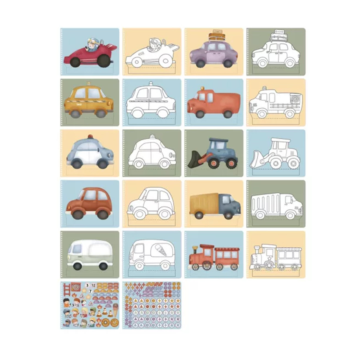 Little Dutch magična bojanka sa makazama