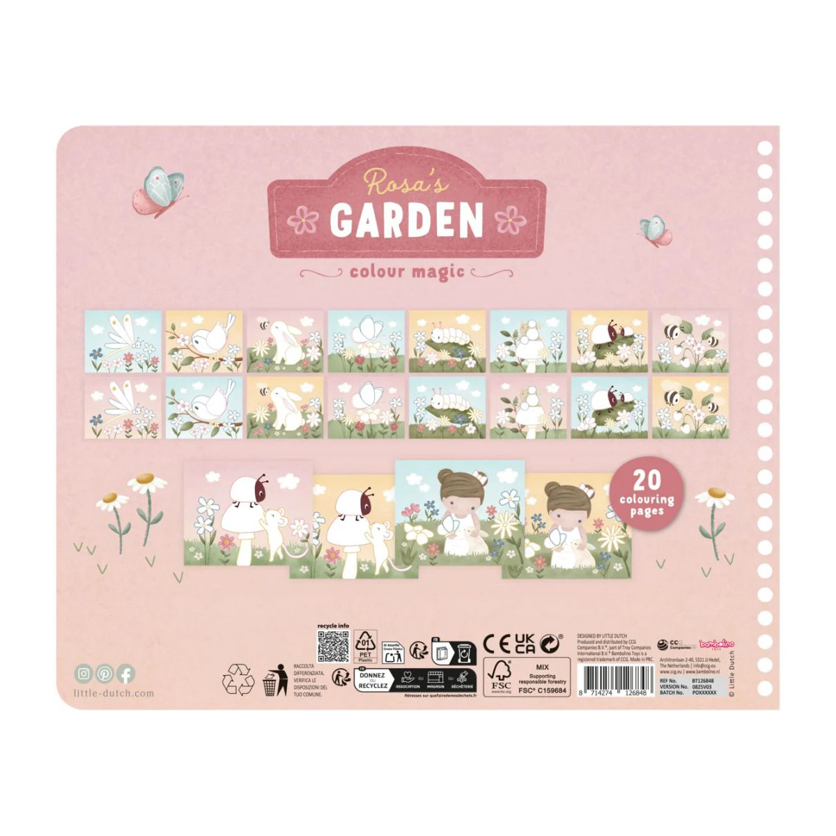 Little Dutch magična bojanka