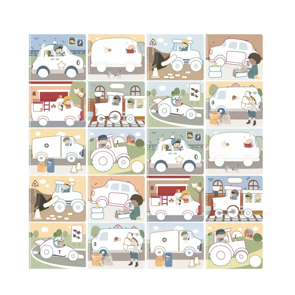 Little Dutch magična bojanka