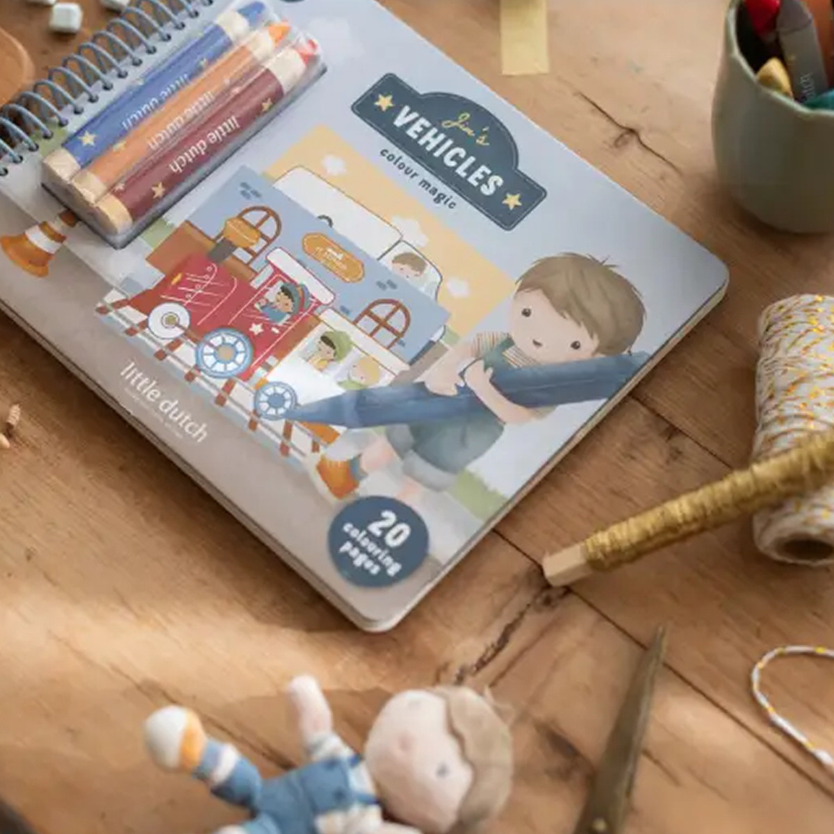 Little Dutch magična bojanka