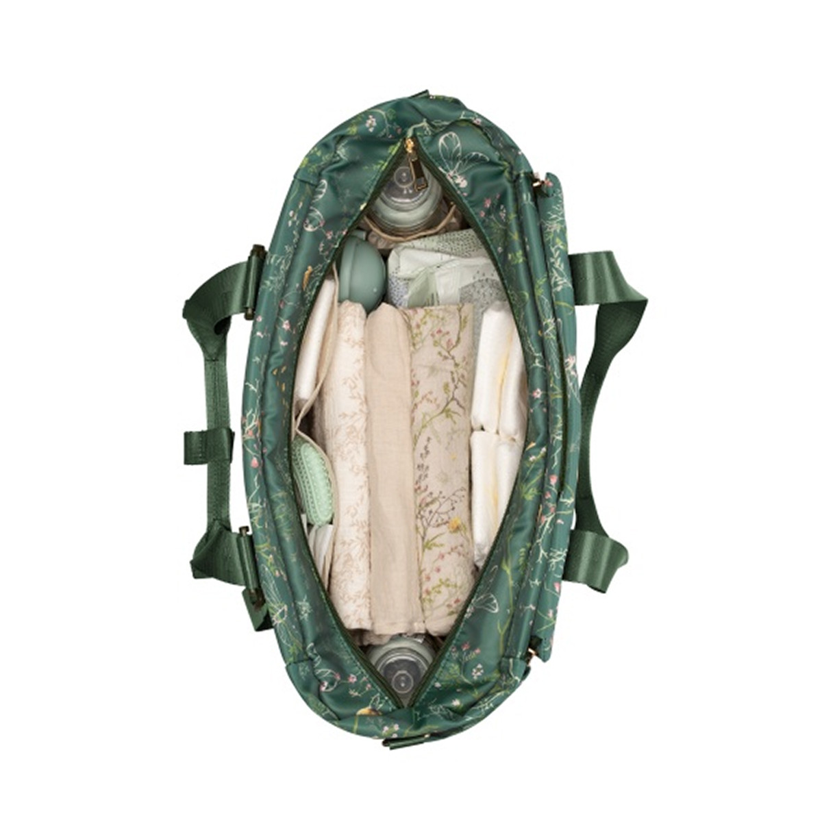 Kikka Boo torba za mame Florence  Secret Garden Green