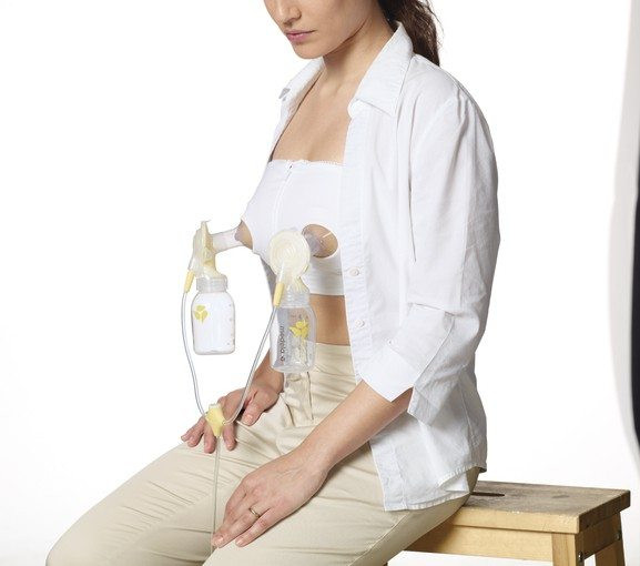 Medela grudnjak za fiksaciju levka pumpe L