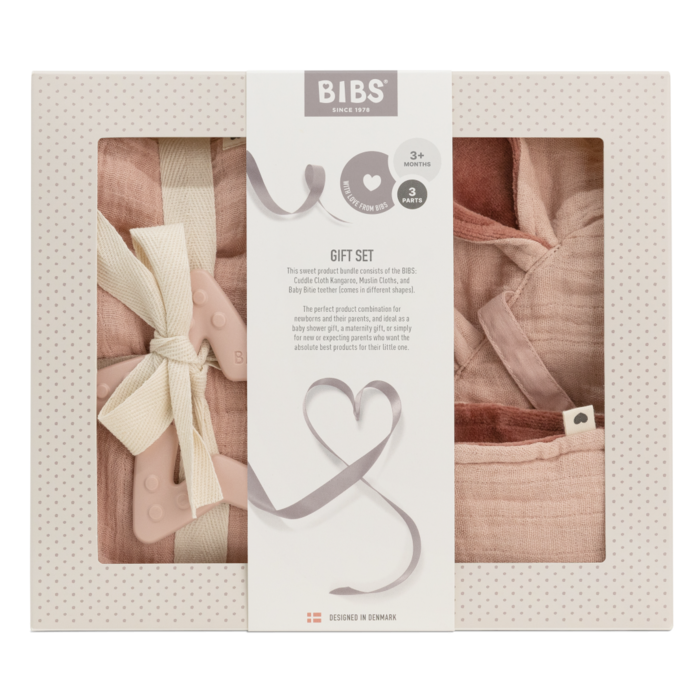 Bibs set 3/1, Blush