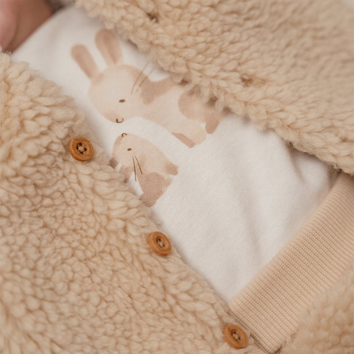 Little Dutch Teddy jakna BabyBunny, 74-104
