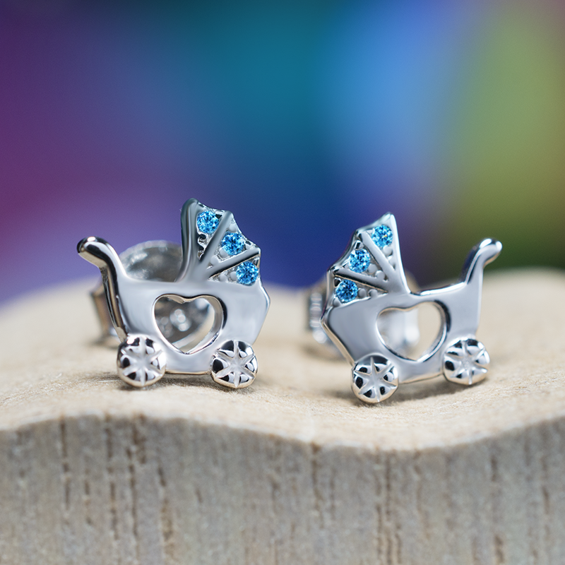 Silver Line minđuše