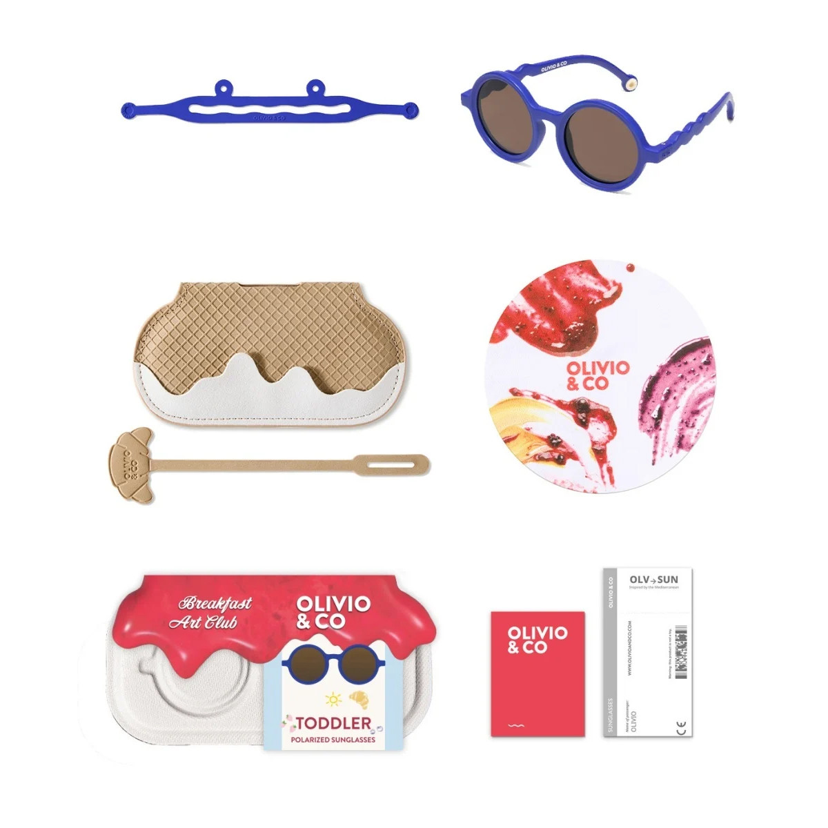 Olivio&Co naočare za sunce Midnight berry 18-36m