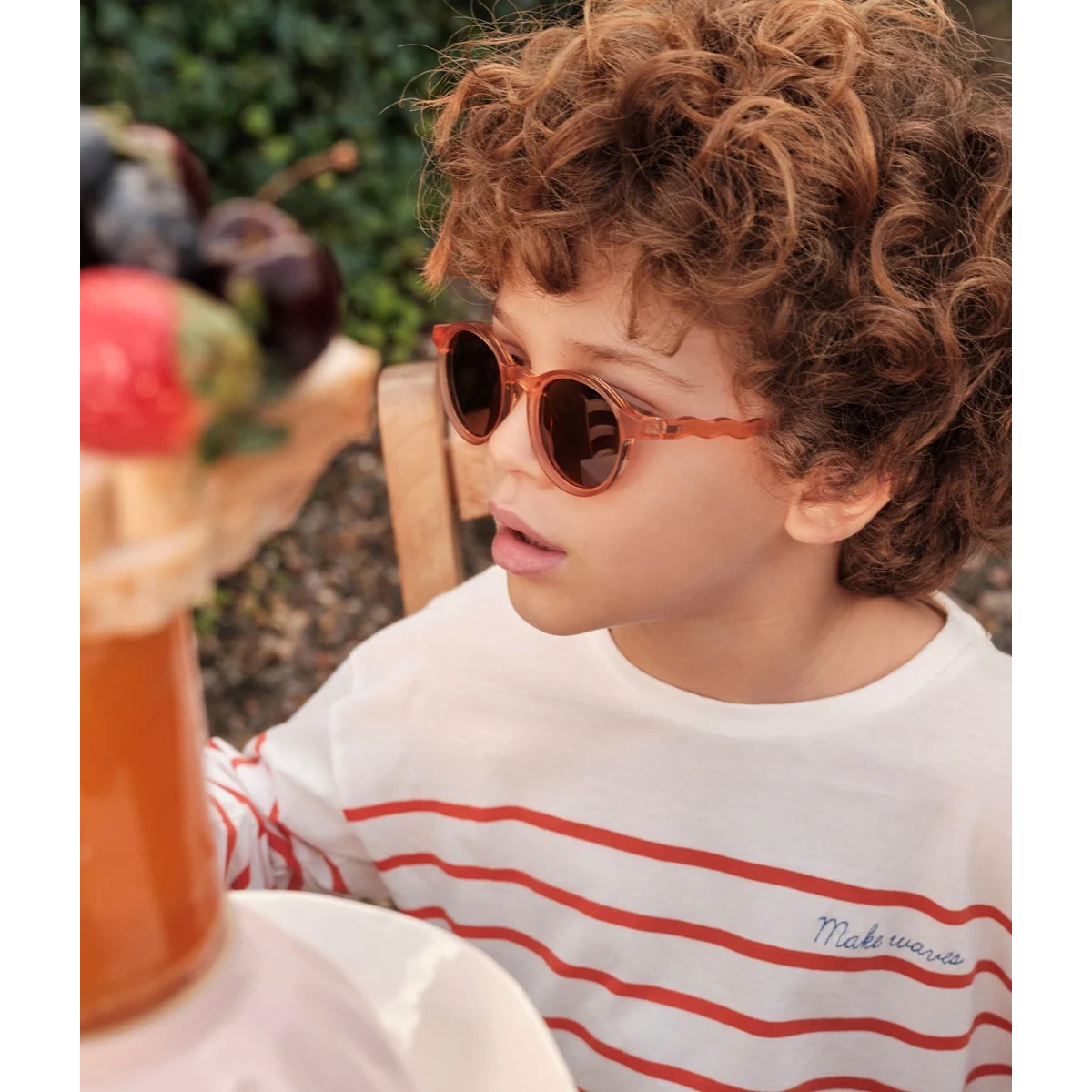 Olivio&Co naočare za sunce oval Fig pink 3-5g