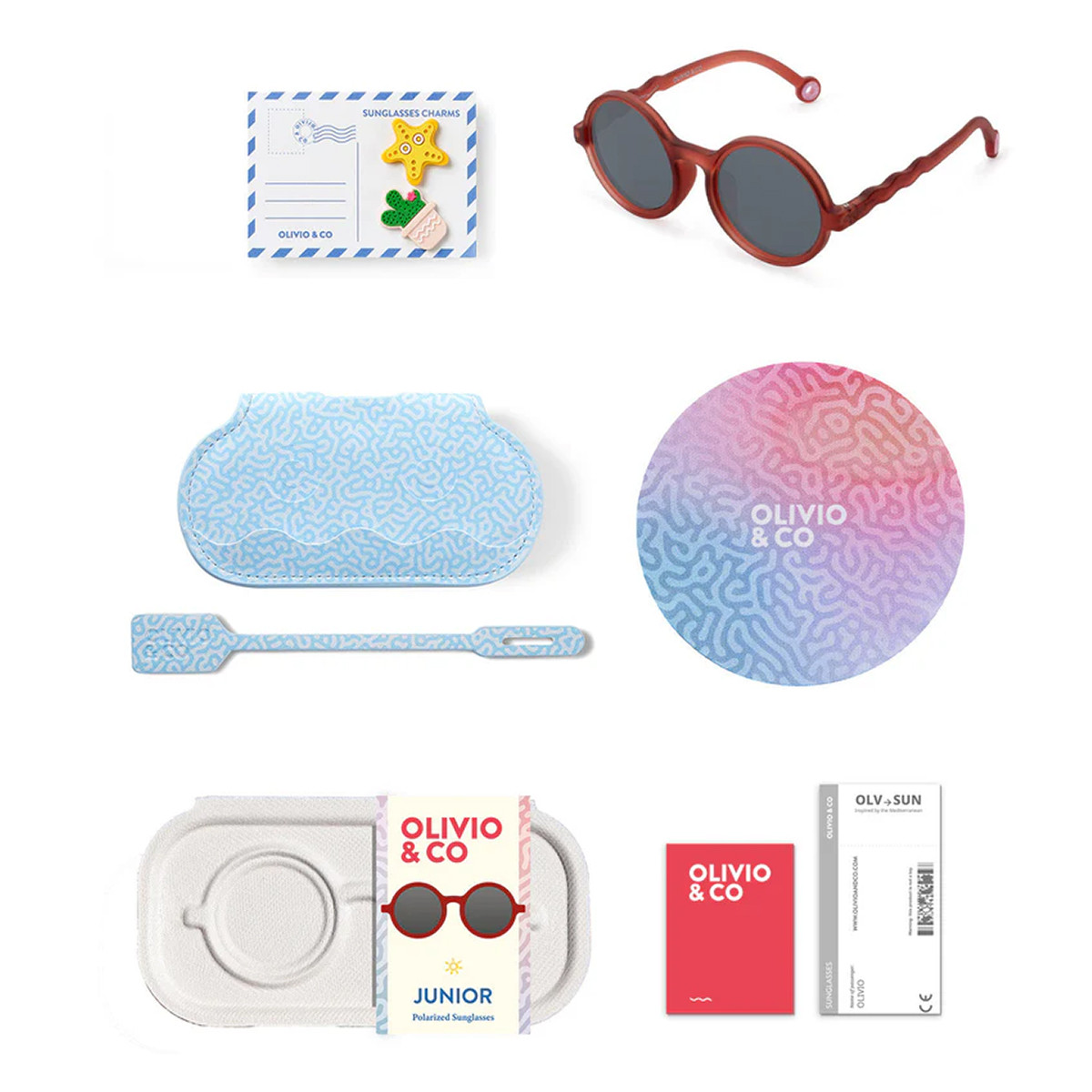 Olivio&Co naočare za sunce Sardine Coral 5-12